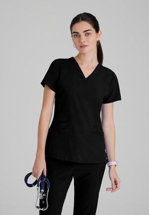 Pulse Anti-Static V-Neck Scrub Top