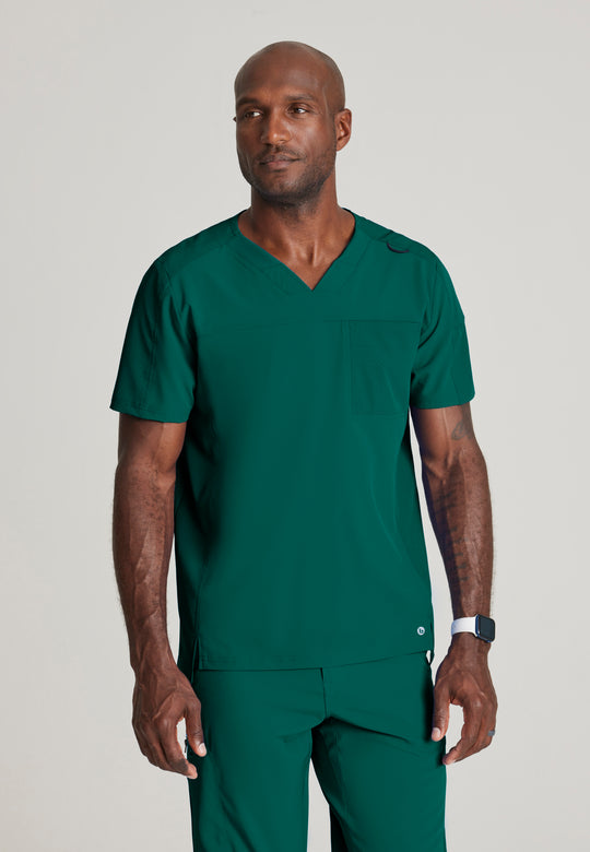 Velocity 2-Pocket V-Neck Scrub Top