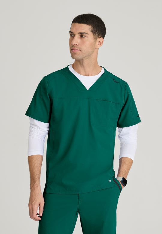 Velocity 2-Pocket V-Neck Scrub Top