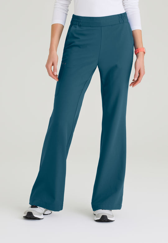 Carrie Women's 3-Pocket Mid-Rise Fit & Flare Pant
