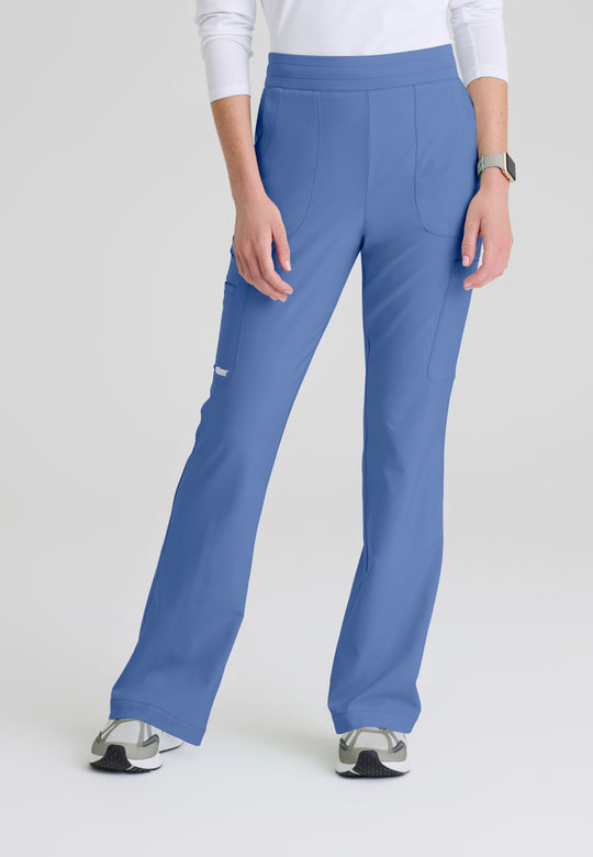 Sky 6-Pocket Jersey Waistband Fit & Flare Pant