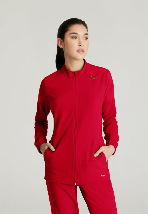 Virtue 3-Pocket Stand-Up Collar Ciclo® Scrub Jacket