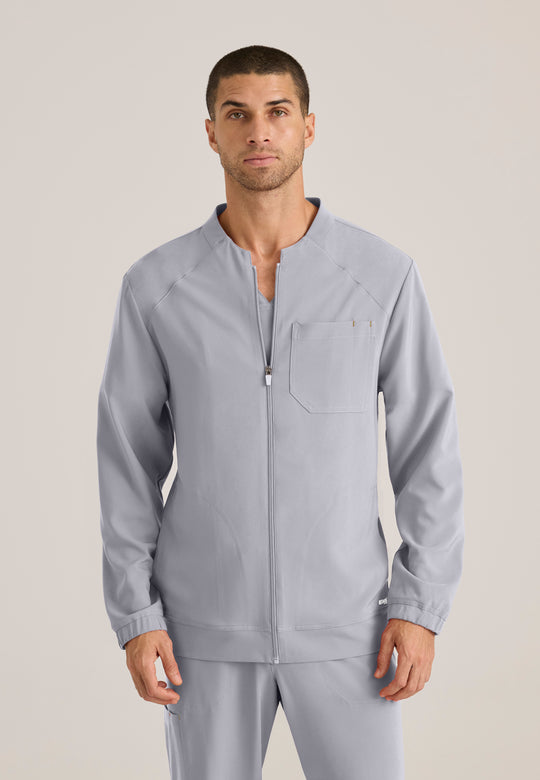 Cycle 3-Pocket Crewneck Ciclo® Scrub Jacket