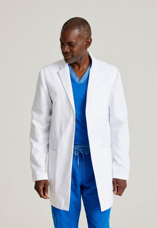 Derek 6-Pocket 35" 3-Button Lab Coat