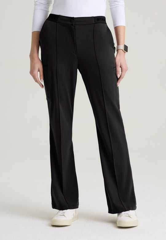 Spring Women's 7 -Pocket DTM Logo Waistband Fit & Flare Pant