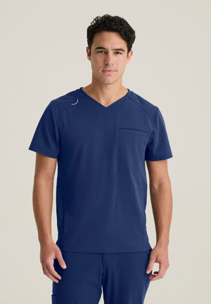 Phoenix Men's 3-Pocket Rib Knit V-Neck Top