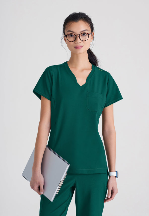Sway 1-Pocket Banded V-Neck Ciclo® Scrub Top