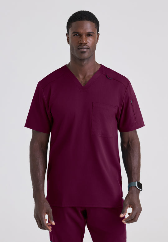 Murphy 2-Pocket V-Neck Scrub Top