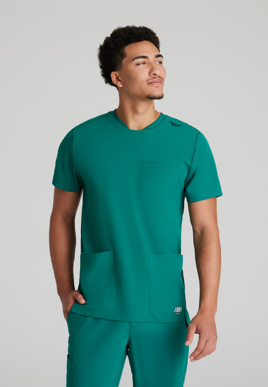 Thesis 3-Pocket Round Neck Scrub Top