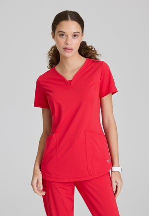 Serene 3-Pocket V-Neck Top
