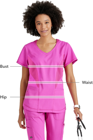 How to accurately measure your fit for scrubs and apparel for women: A Guide To Choose The Right Size
