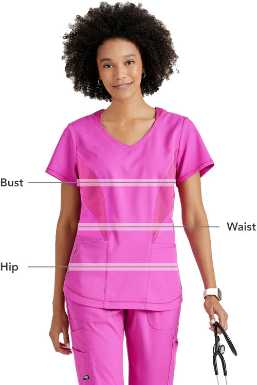 How to accurately measure your fit for scrubs and apparel for women: A Guide To Choose The Right Size