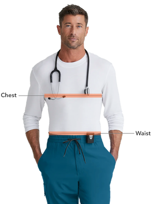 How to accurately measure your fit for scrubs and apparel for men: A Guide To Choose The Right Size